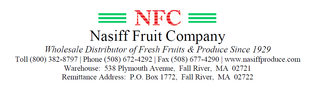 nasiff fruit logo