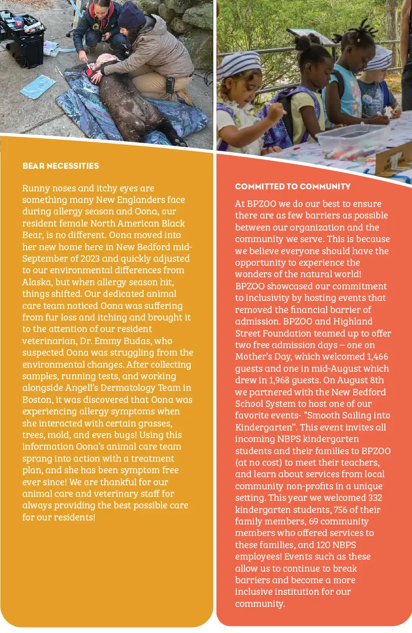 2024 BPZOO Impact Report page 3