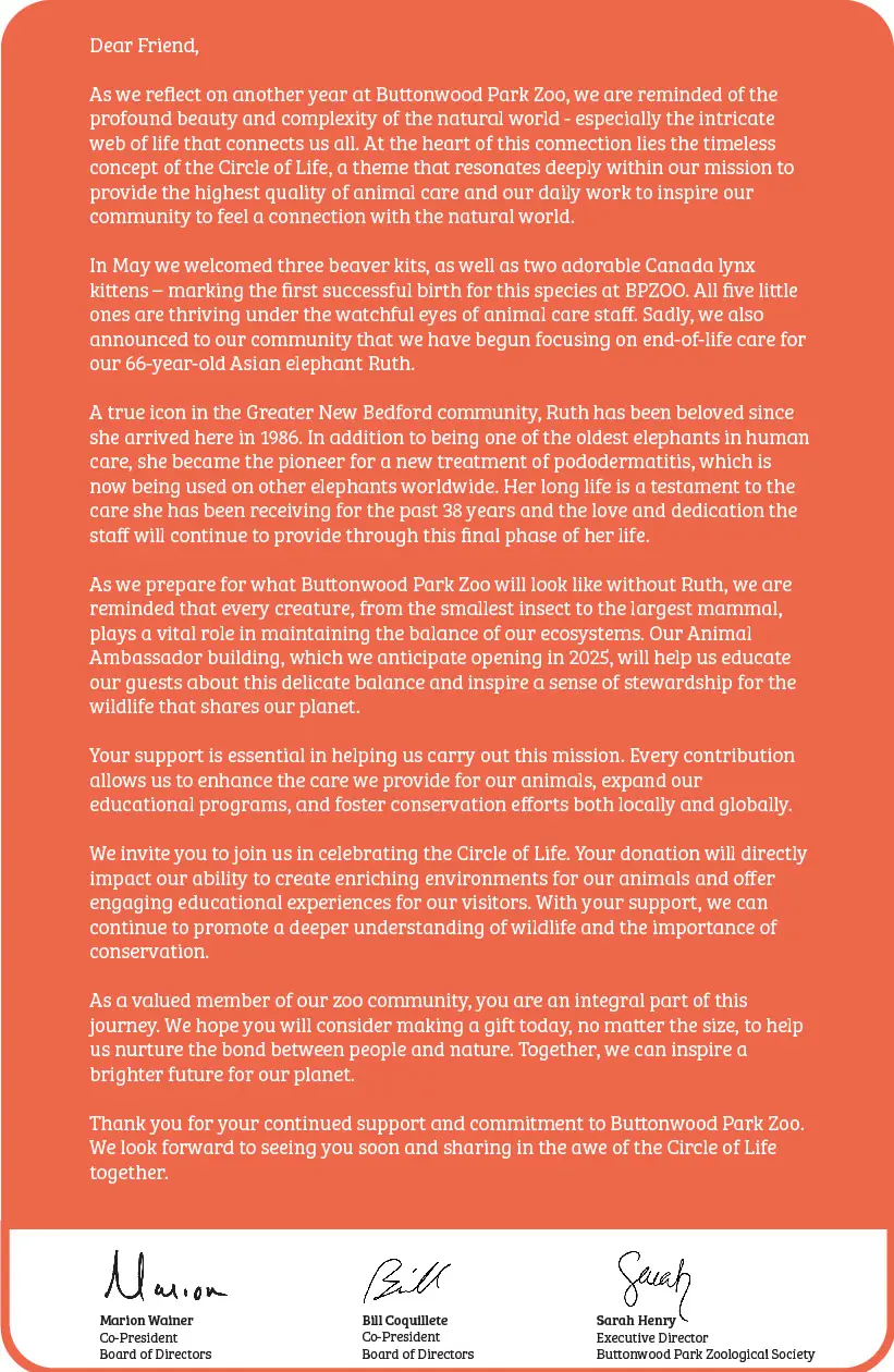 2024 BPZOO Impact Report page 4