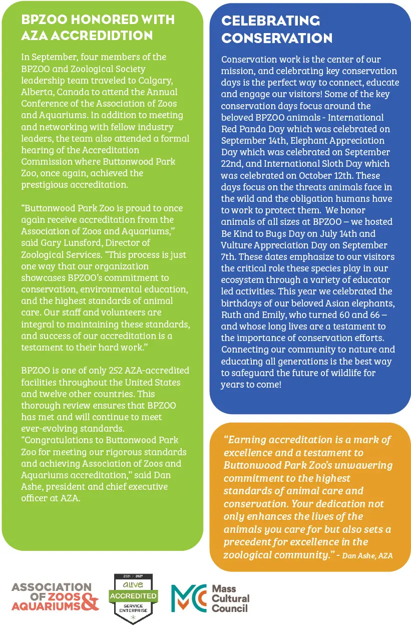 2024 BPZOO Impact Report page 6