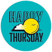Happy Thursday logo brew